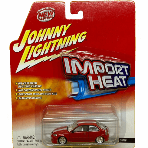 Johnny Lightning Import Heat Honda Civic Custom Car