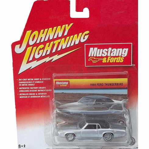 Johnny Lightning Mustang & Fords 1968 Ford Thunderbird Die Cast Car