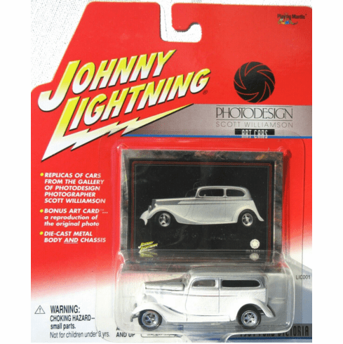 Johnny Lightning Photodesign Williamson Art Cars 1934 Ford Victoria