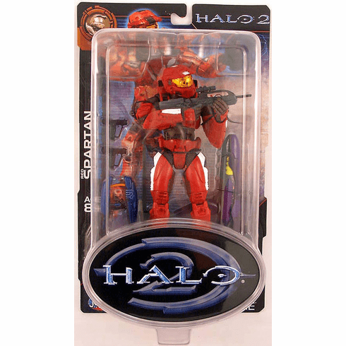 Joyride Halo 2 Limited Edition Red Spartan White Stripes Figure
