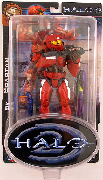 Joyride Halo 2 Limited Edition Red Spartan White Stripes Figure