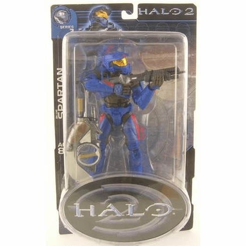 Joyride Halo 2 Series 3 Blue Spartan Action Figure