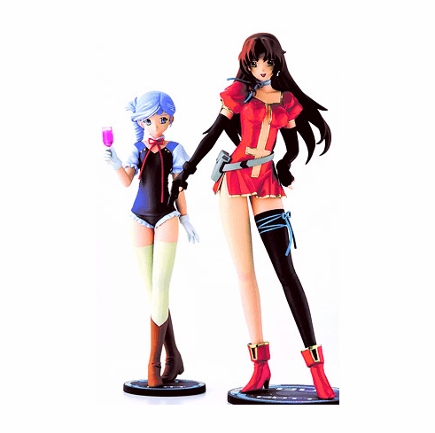 Kaiyodo Mon-Sieur Bome 09 Kiddy Grade Eclair & Lumiere Figures