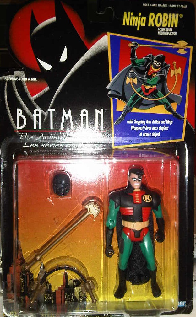 Batman animated series CUSTOM samurai NINJA kyodai ken kenner