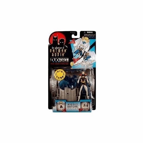 Kenner The Adventures of Batman & Robin D.U.O. Force Wind Blitz Batgirl Figure
