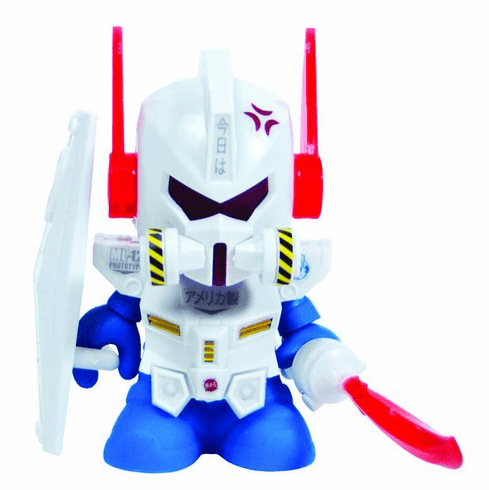 Kidrobot Bot Mini Dam Gun White Figure
