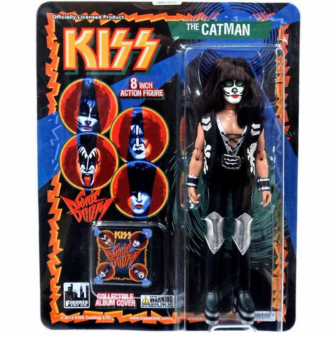 Figures Toy KISS Retro Cloth Sonic Boom Catman Figure