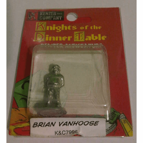 Knights of the Dinner Table Brian Vanhoose Miniature