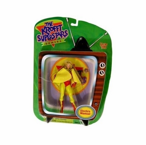 Krofft Superstars Electra Woman Figure