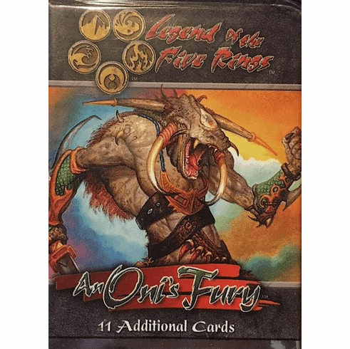 Legend of the Five Rings Oni's Fury Booster Pack