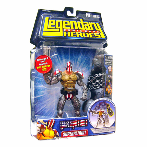 Legendary Comic Book Heroes Superpatriot Action Figure