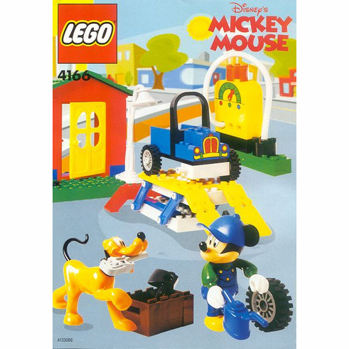 Lego 4166 Disney Mickey's Car Garage Set