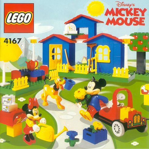 Lego 4167 Disney Mickey's Mansion Set