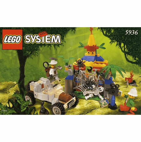 Lego 5936 Adventurers Jungle Spider's Secret Set