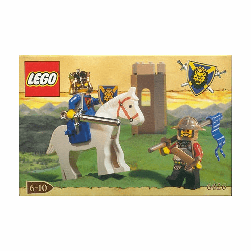Lego 6026 Castle Knights Kingdom King Leo Set
