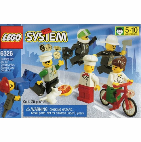 Lego 6326 Modern Day Town Folk Set