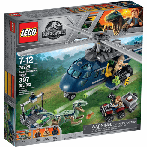Lego 75928 Jurassic World Blue's Helicopter Pursuit Set