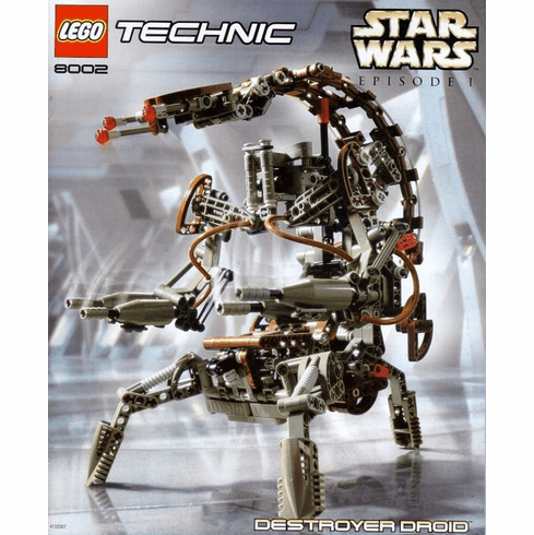 Lego 8002 Technic Star Wars Destroyer Droid Set