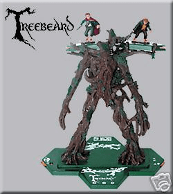 Lord of the Rings Combat Hex Treebeard & Hobbits Figure