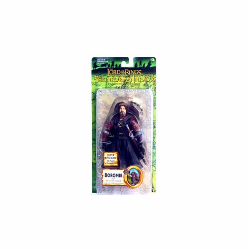 Lord of the Rings Fellowship Super Poseable Boromir Figure