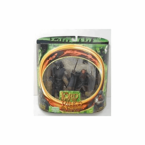Lord of the Rings Gimli and Uruk-Hai Warrior Set