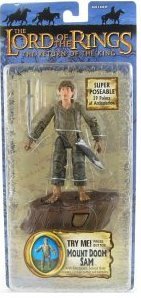 Lord of the Rings Return of the King Mount Doom Sam Action Figure