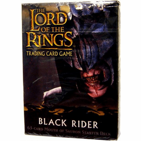 Lord of the Rings Trading Card Game Black Rider Mouth of Sauron Starter Deck