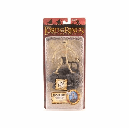 Lord of the Rings Two Towers Gollum with Electronic Base Action Figure