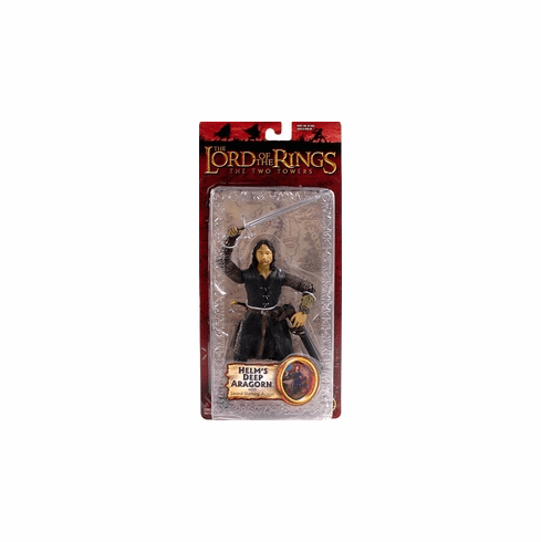 Lord of the Rings Two Towers Helm's Deep Aragorn Action Figure