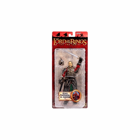 Lord of the Rings Two Towers King Theoden in Armor Action Figure