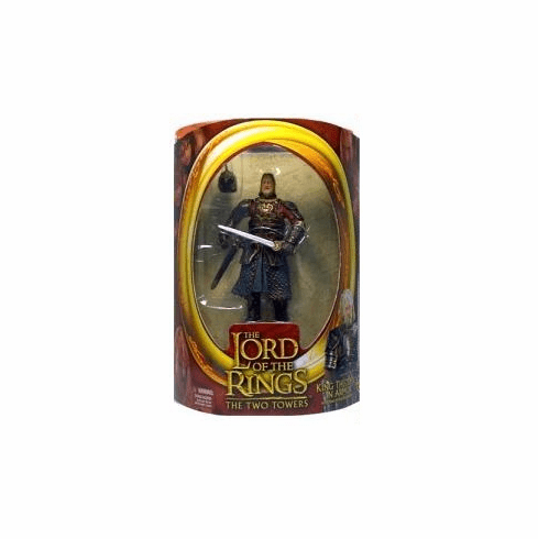Lord of the Rings Two Towers King Theoden in Armor Action Figure
