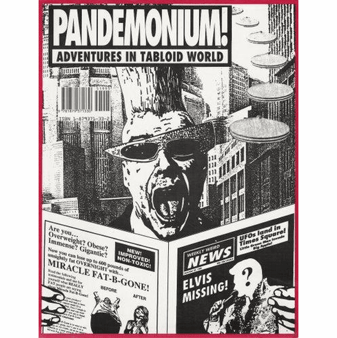 M.I.B. Pandemonium Adventures in Tabloid World RPG Book