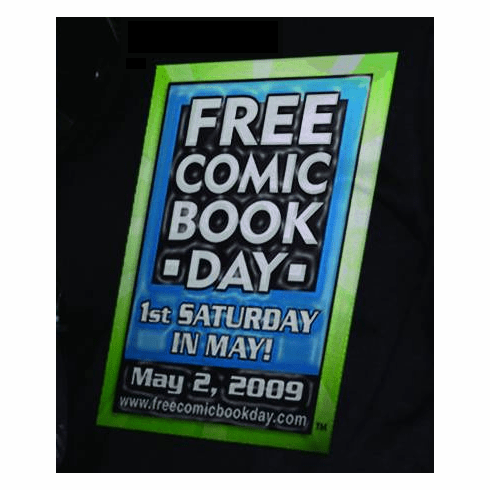 Mad Engine Free Comic Book Day 2009 T-Shirt