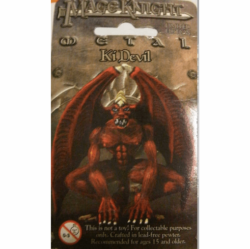 Mage Knight Metal Limited Edition Ki Devil Miniature