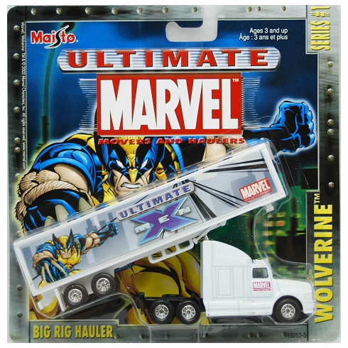 Maisto Die-Cast Ultimate X-Men Wolverine Big Rig Hauler