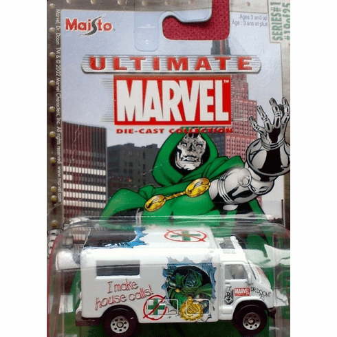 Maisto Ultimate Marvel Die-Cast Doctor Doom Ambulance