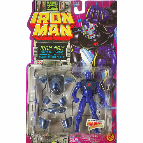Marvel Action Hour Iron Man Stealth Armor Figure