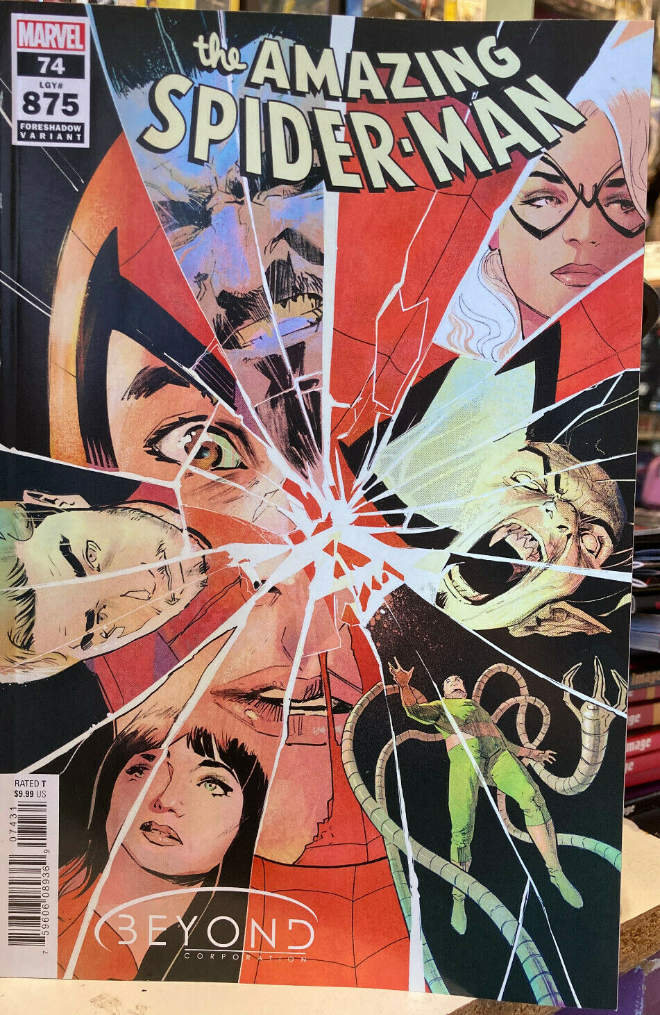 Marvel Comics 2018 Amazing Spider-Man #74 Variant Dowling Comic Book