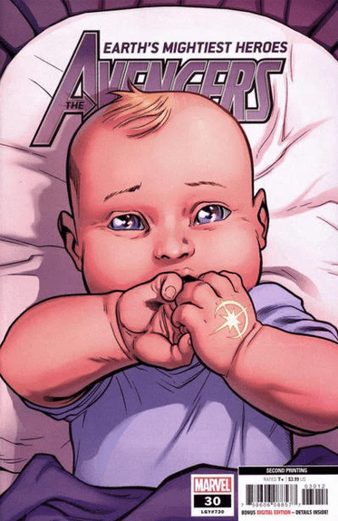 Marvel Comics 2018 Avengers #30 2nd Printing Comic Book