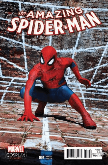 Marvel Comics Amazing Spider-Man #1 Cosplay Variant Cover Comic