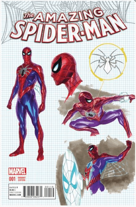 Marvel Comics Amazing Spider-Man #1 Ross Variant Cover Comic