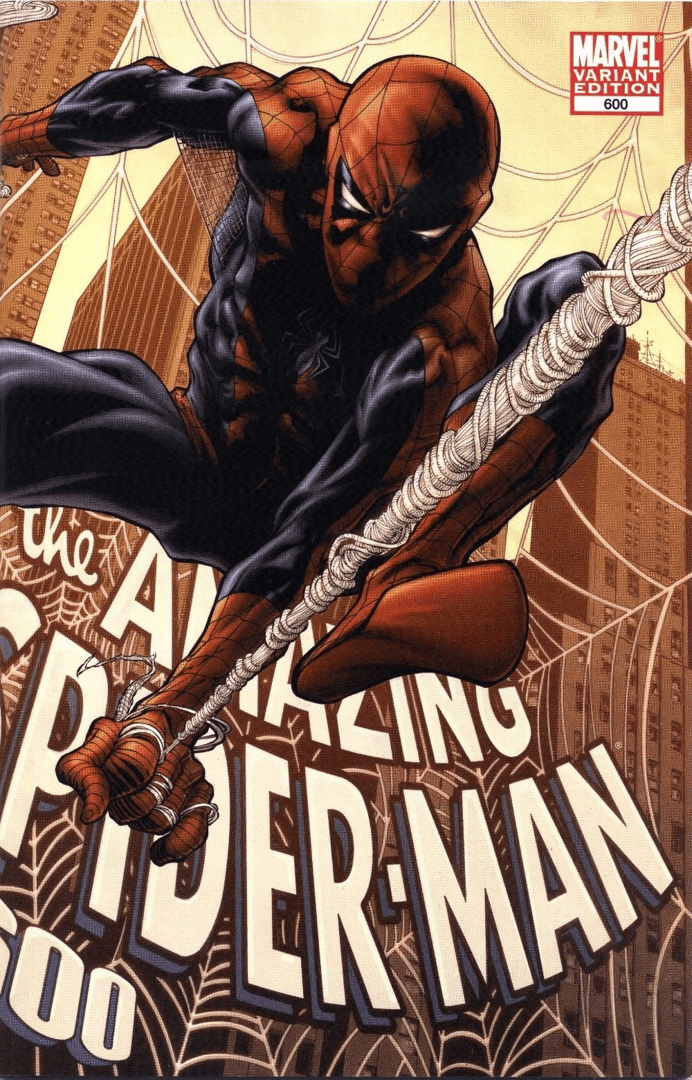 Marvel Comics Amazing Spider-Man #600 Wraparound Variant Comic Book