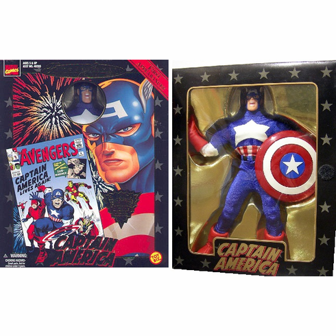 Marvel Famous Covers Captain America Action Figure