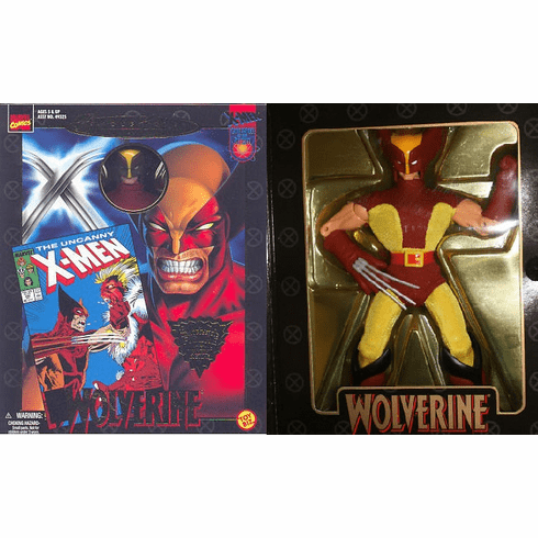 Marvel Famous Covers Wolverine Brown and Yellow Action Figure