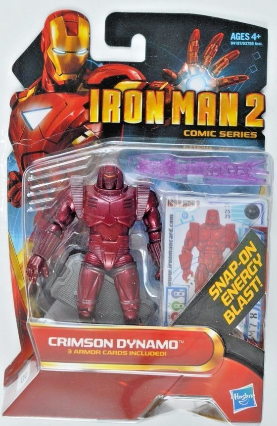 Marvel Iron Man 2 Comic Series #25 Crimson Dynamo Figure