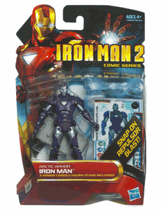 Marvel Iron Man 2 Comic Series #33 Arctic Armor Iron Man Figure