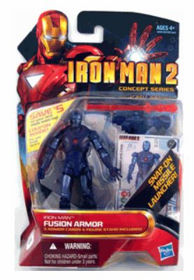 Marvel Iron Man 2 Concept Series #15 Fusion Armor Figure