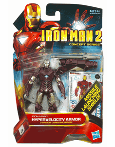 Marvel Iron Man 2 Concept Series #5 Hypervelocity Armor Figure