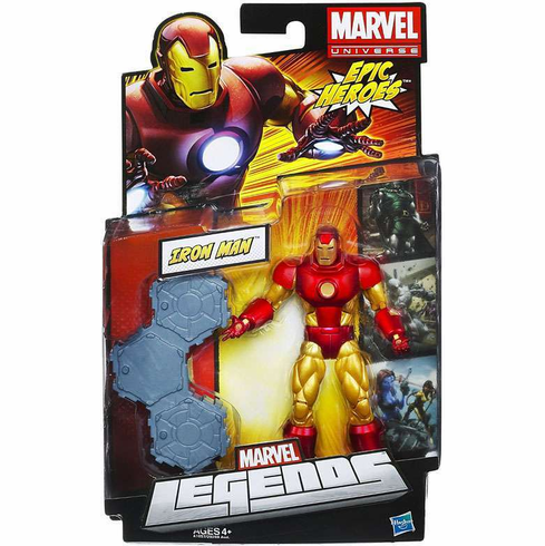 Marvel Legends Epic Heroes Series Iron Man Figure