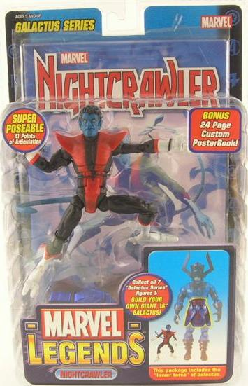 Marvel Legends Galactus Series 9 Nightcrawler Figure